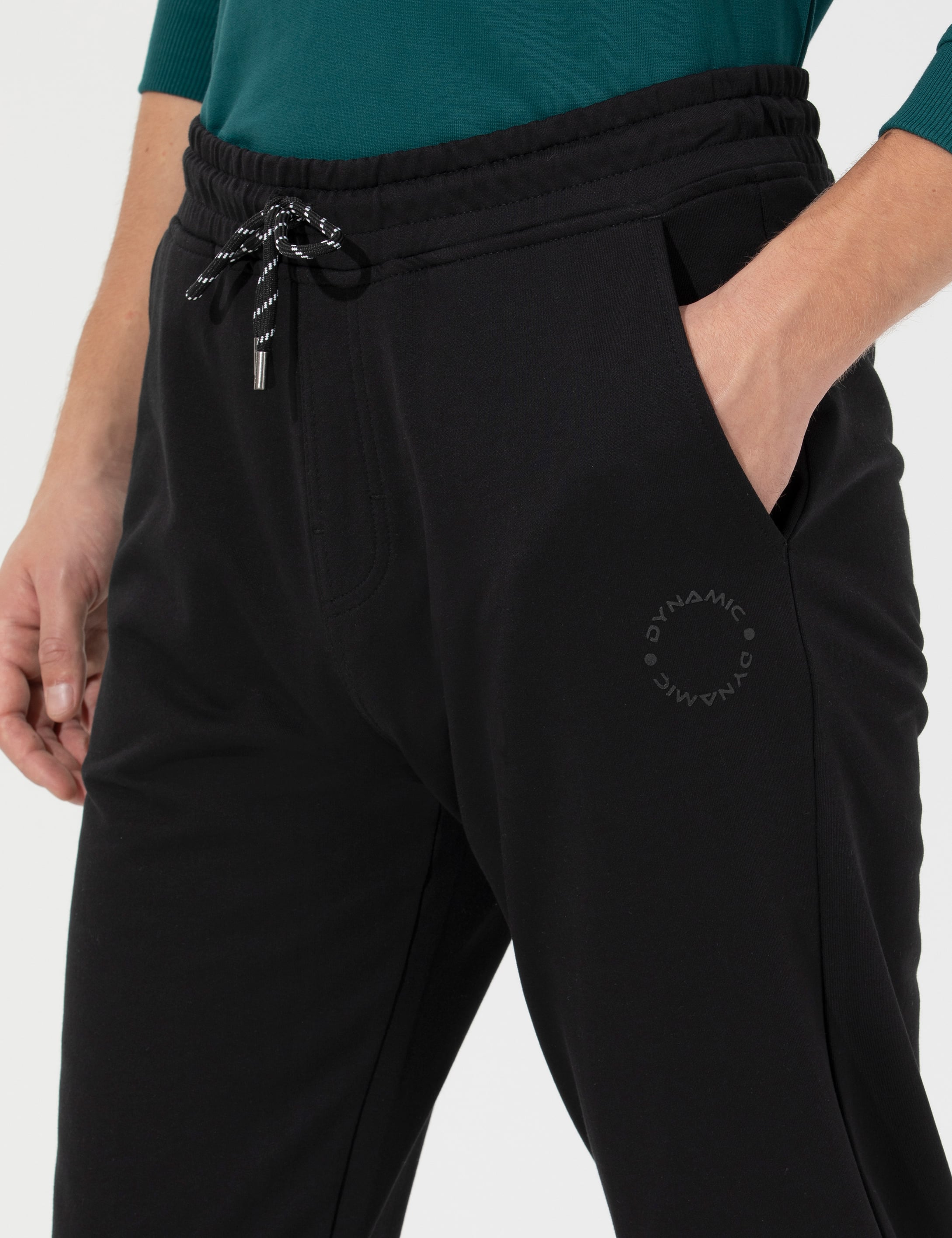 Siyah Slim Fit Eşofman Altı