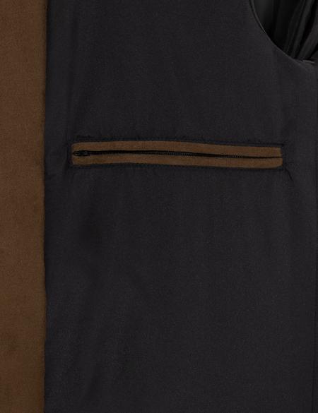 Haki Deri Ceket - 50262400032