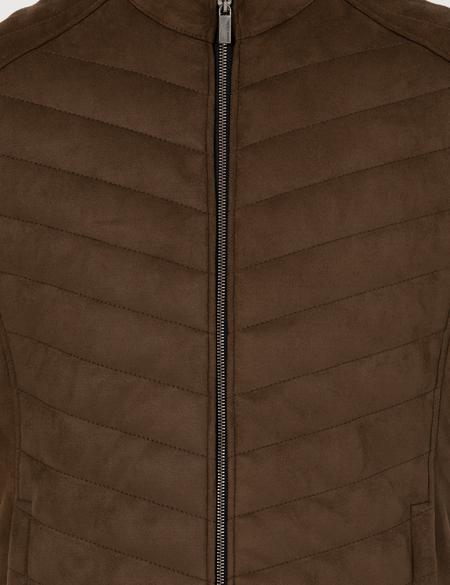 Haki Deri Ceket - 50262400032