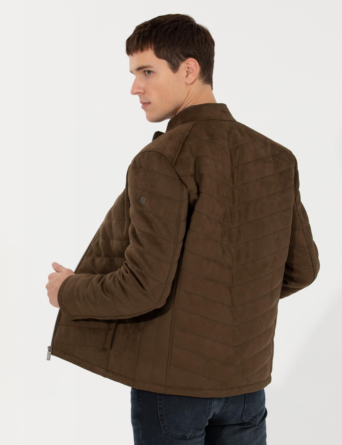 Haki Deri Ceket - 50262400032