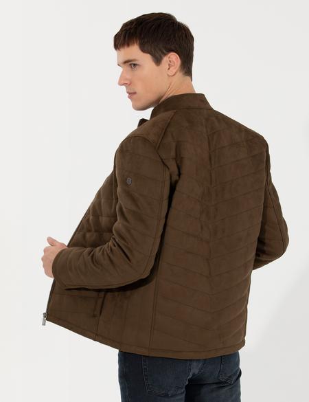 Haki Deri Ceket - 50262400032