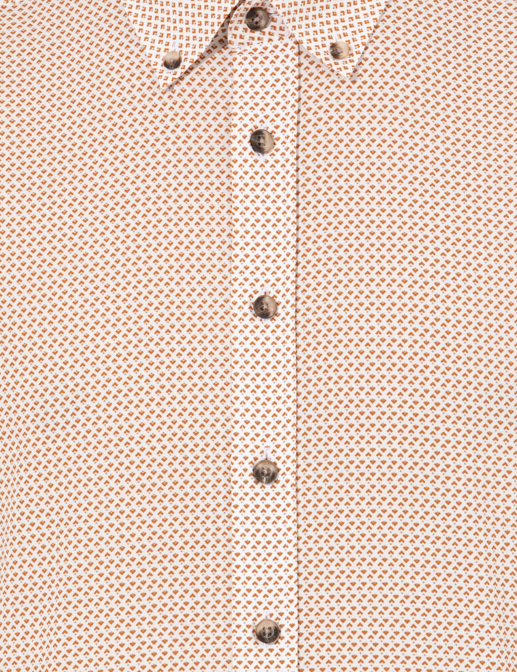 Pierre Cardin Turuncu Slim Fit Uzun Kollu Gömlek görsel 6