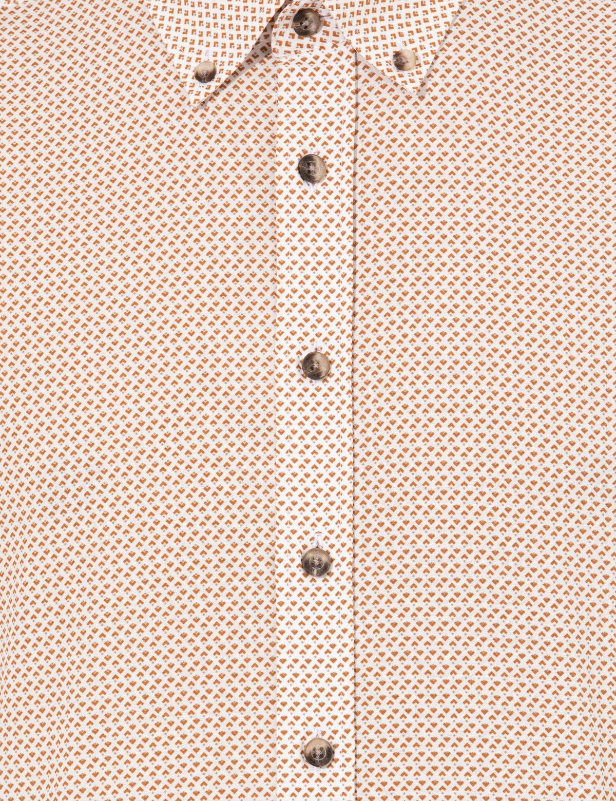 Turuncu Slim Fit Uzun Kollu Gömlek - 50259522023