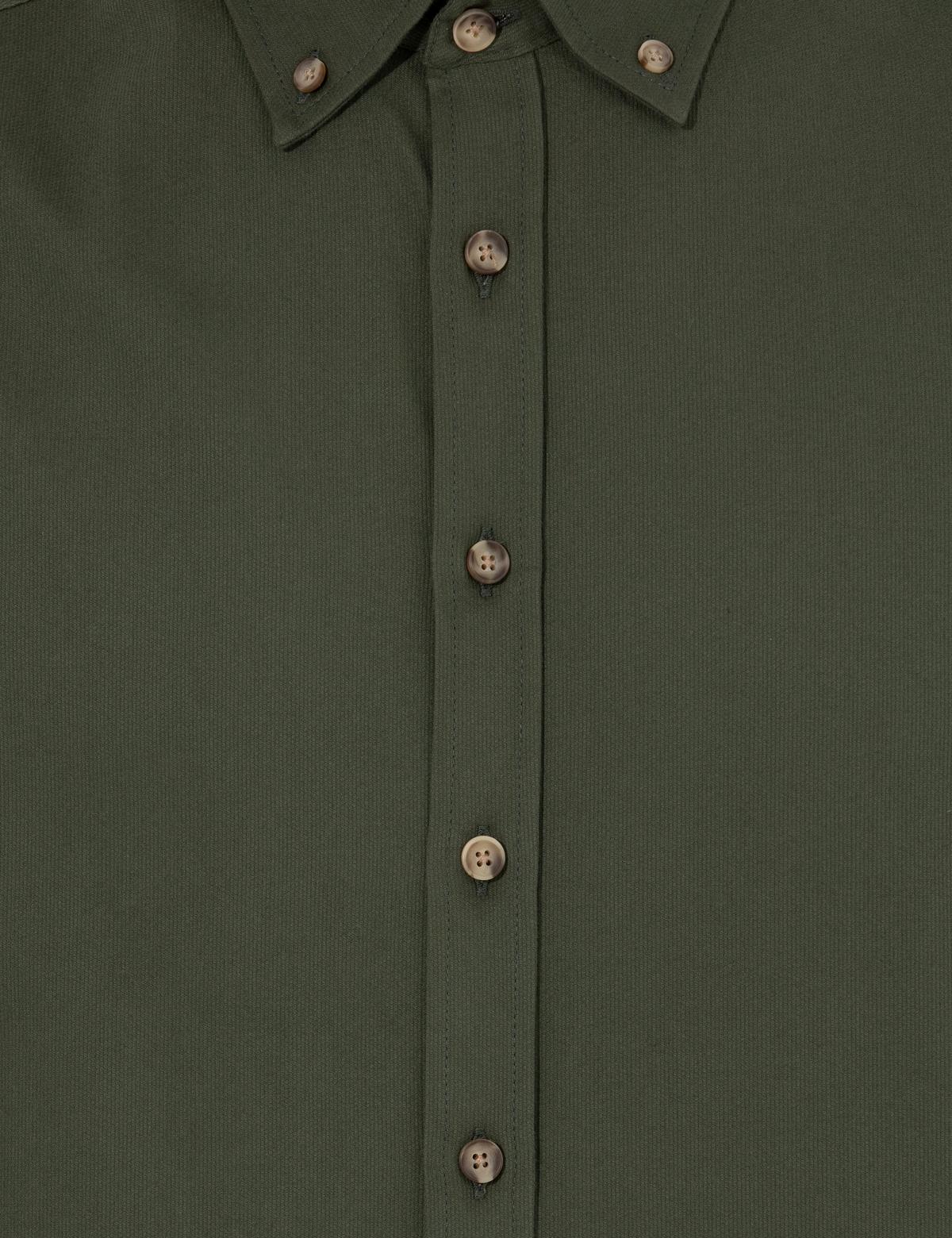 Haki Regular Fit Uzun Kollu Gömlek - 50257527096