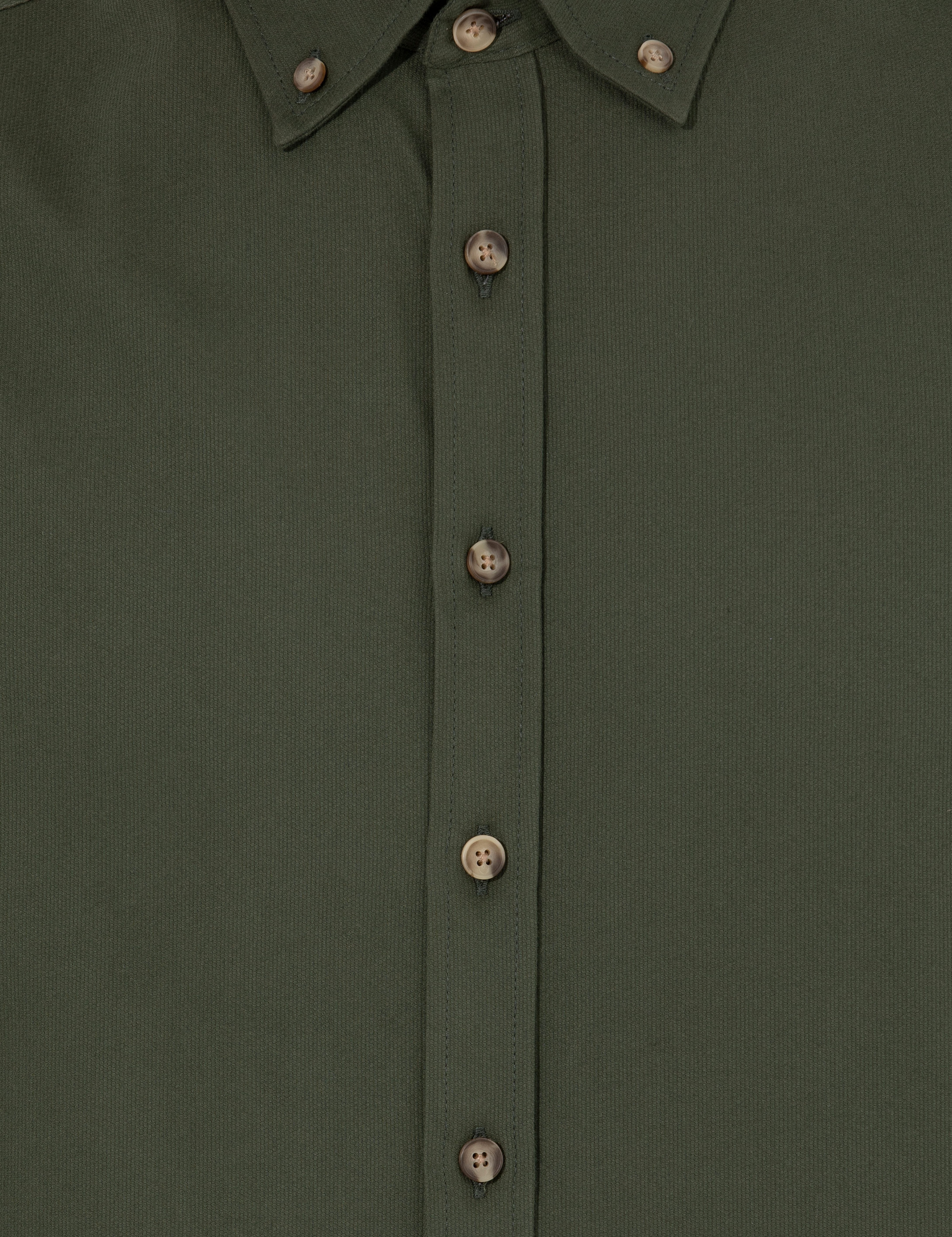 Haki Regular Fit Uzun Kollu Gömlek - Image 6