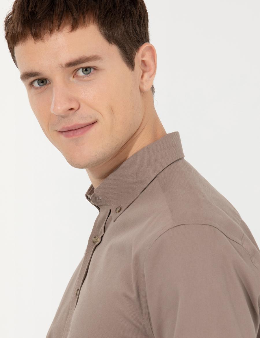 Vizon Regular Fit Uzun Kollu Gömlek