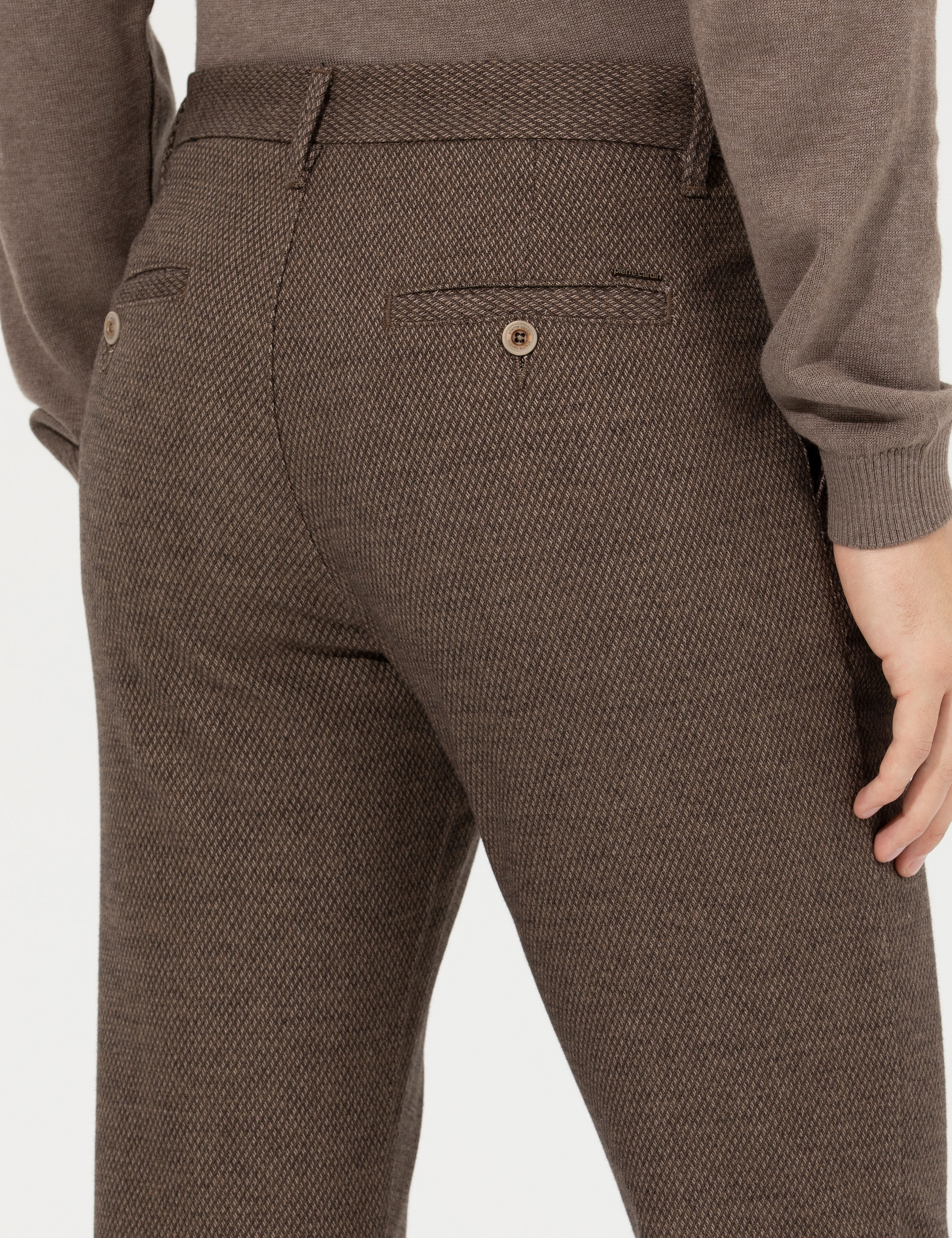 Vizon Slim Fit Kanvas Pantolon - Image 7