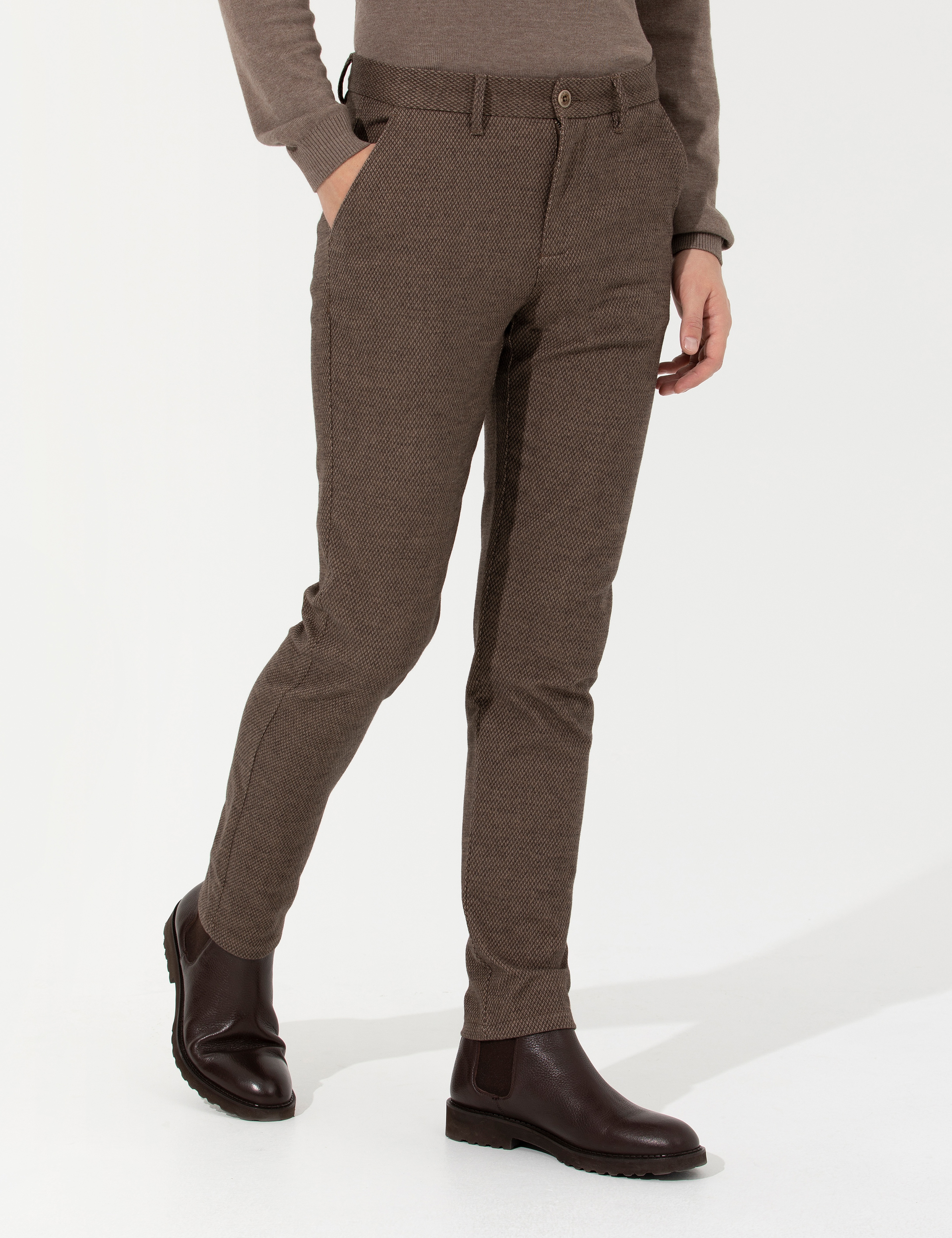 Vizon Slim Fit Kanvas Pantolon