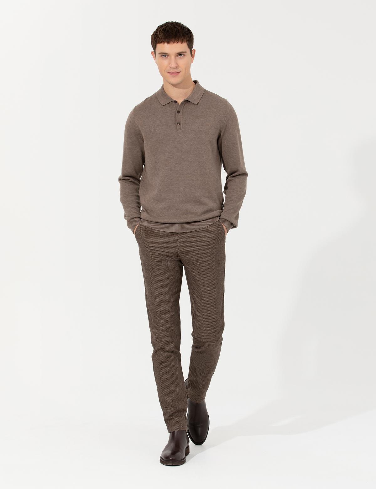 Vizon Slim Fit Kanvas Pantolon