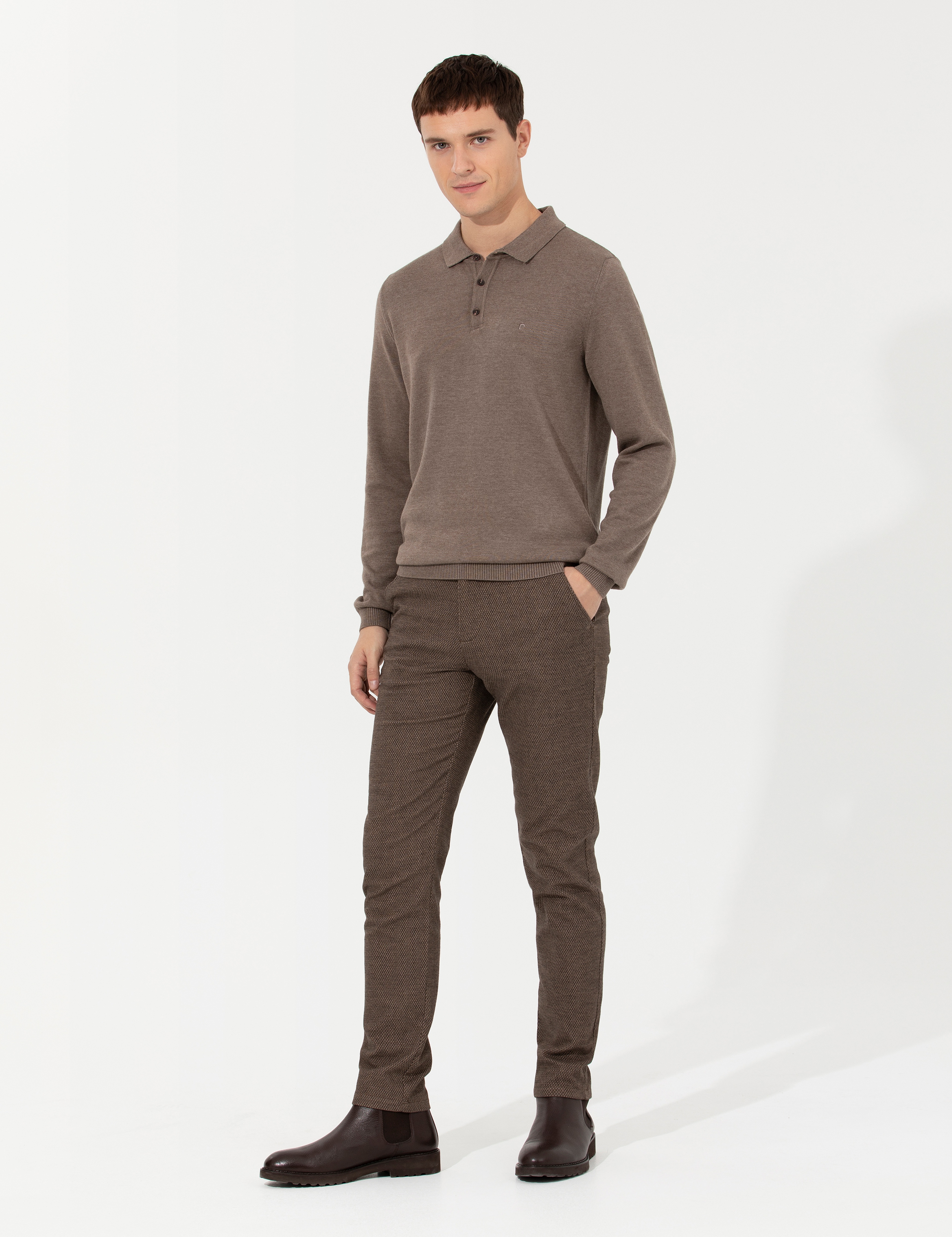 Vizon Slim Fit Kanvas Pantolon - Image 3