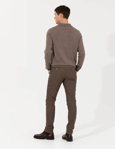 Vizon Slim Fit Kanvas Pantolon