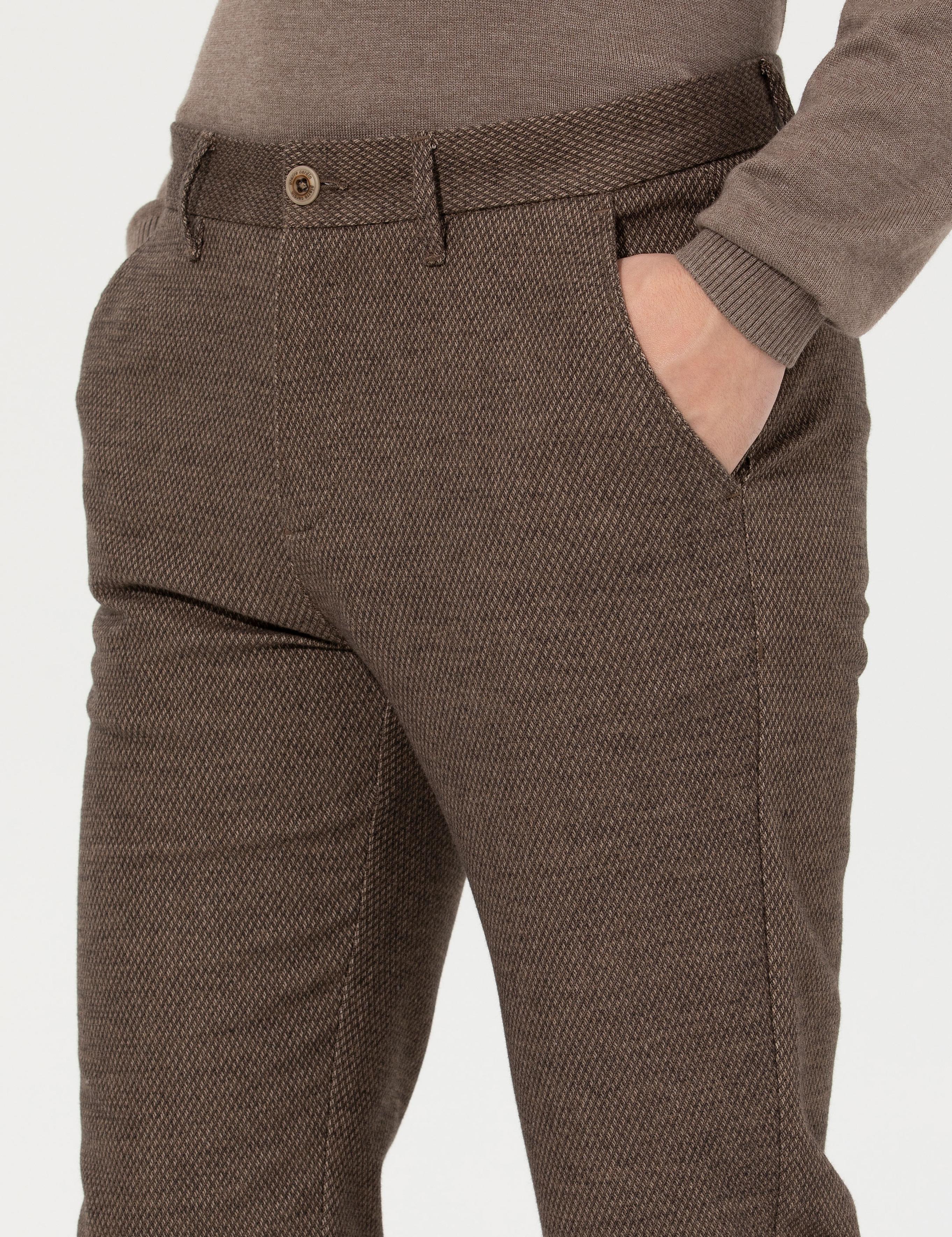 Vizon Slim Fit Kanvas Pantolon