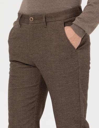 Vizon Slim Fit Kanvas Pantolon