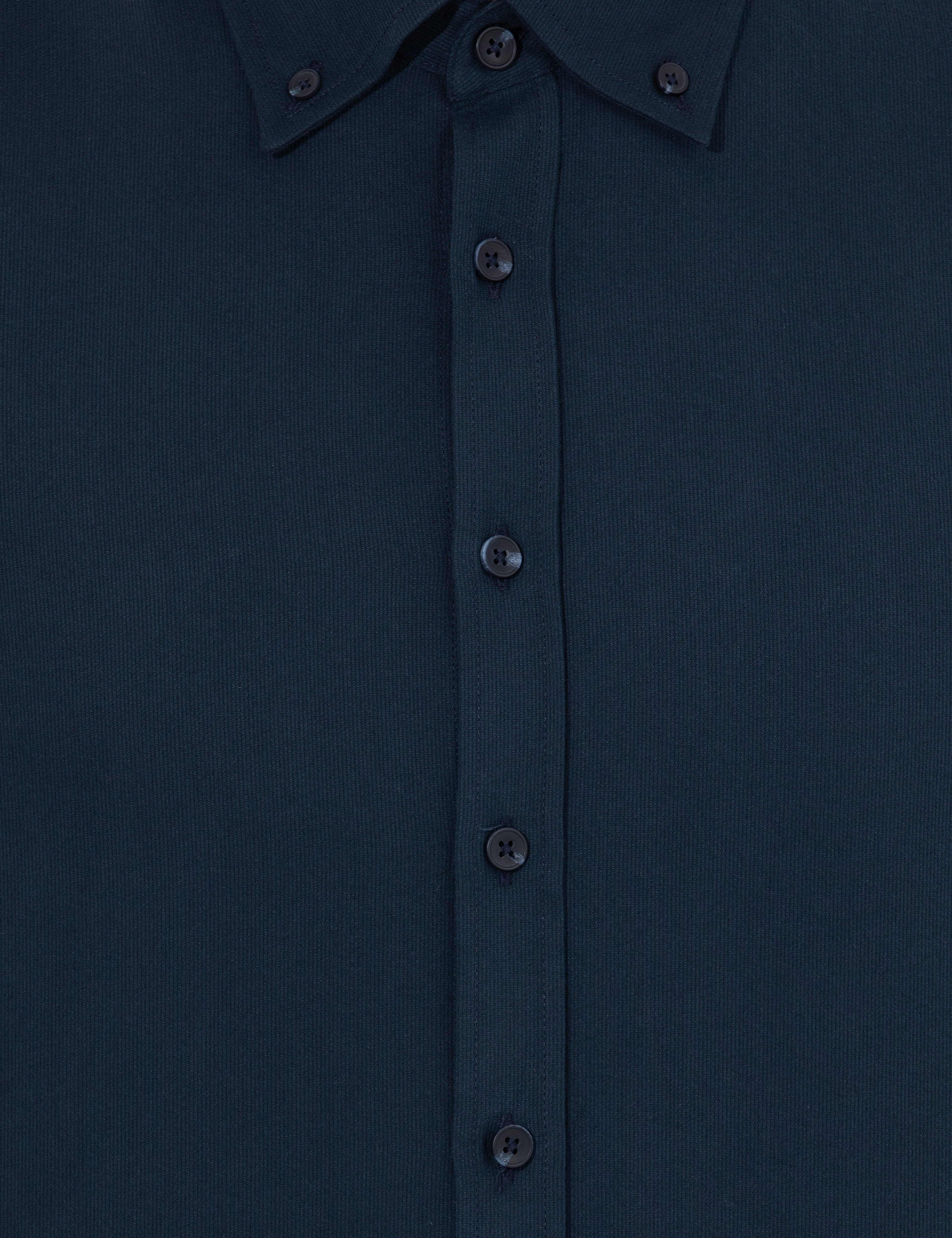 Lacivert Regular Fit Uzun Kollu Gömlek - Image 6