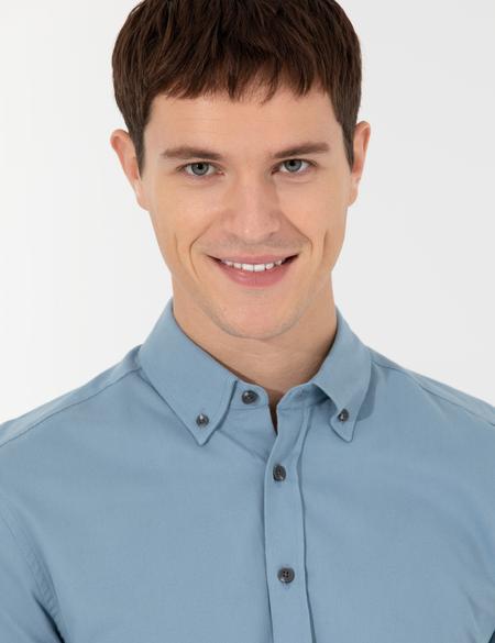 Mavi Regular Fit Uzun Kollu Gömlek - 50257527003