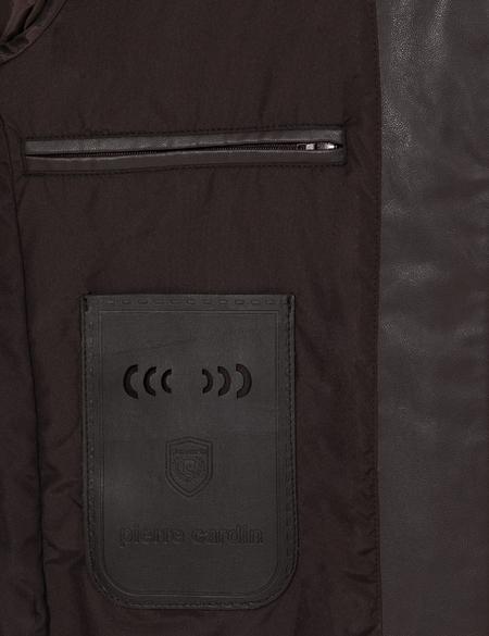 Kahverengi Deri Ceket - 50262424026