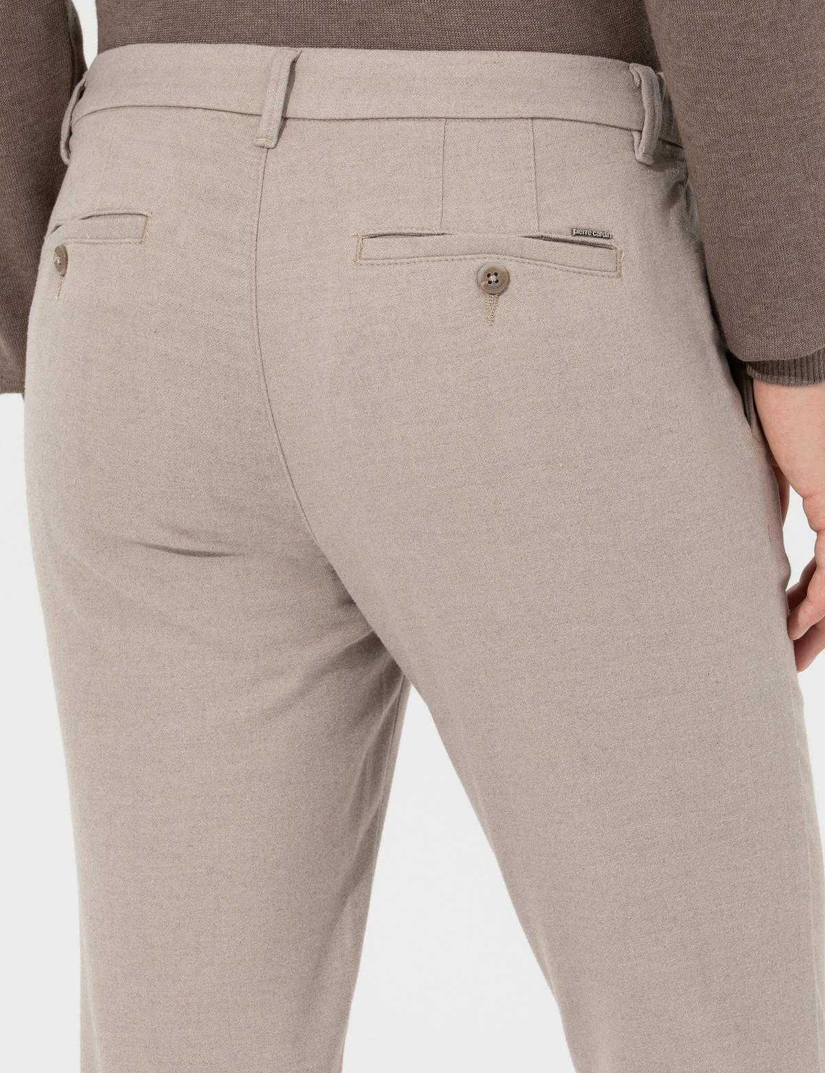 Bej Slim Fit Kanvas Pantolon - 50259756148