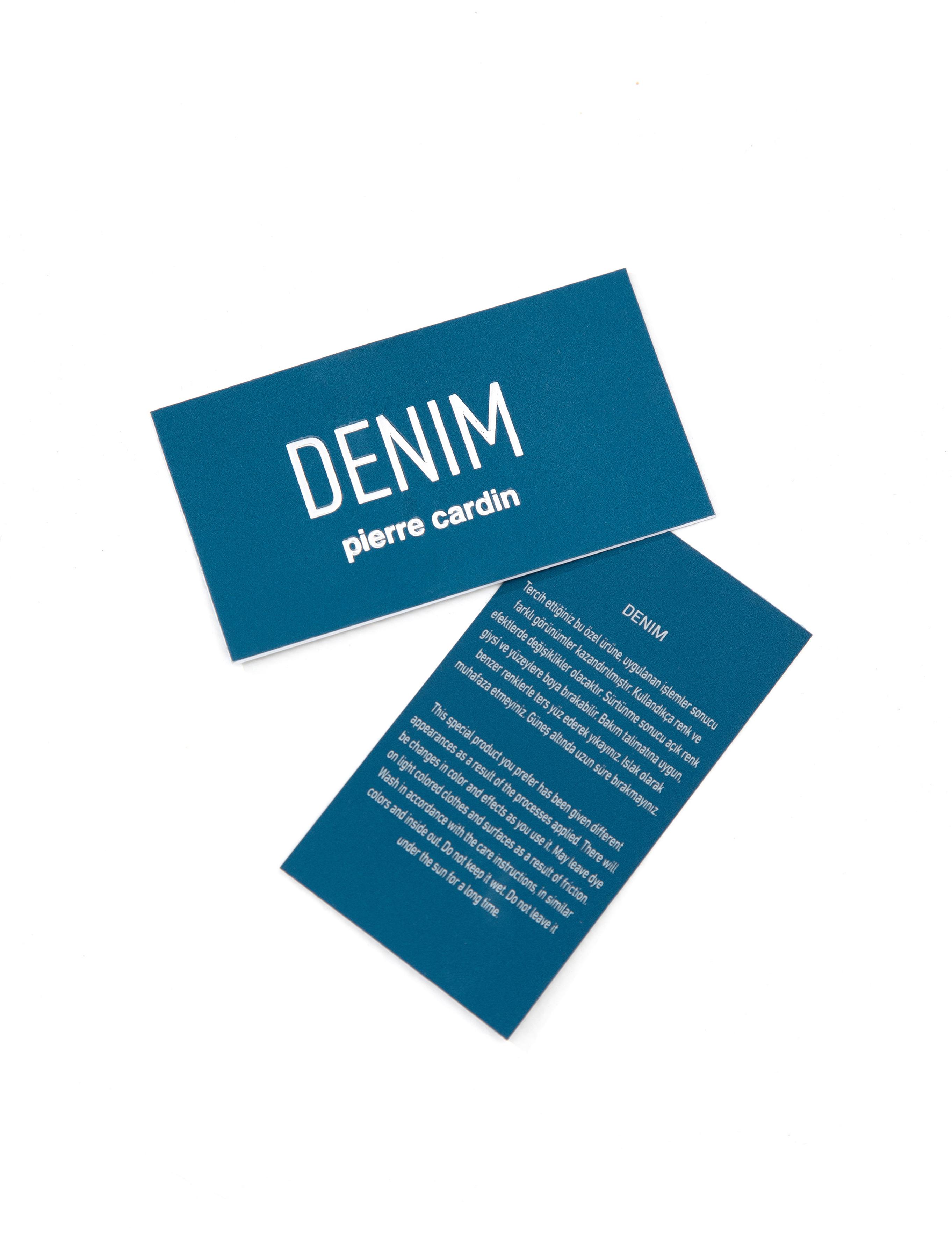 Lacivert Slim Fit Jean Pantolon