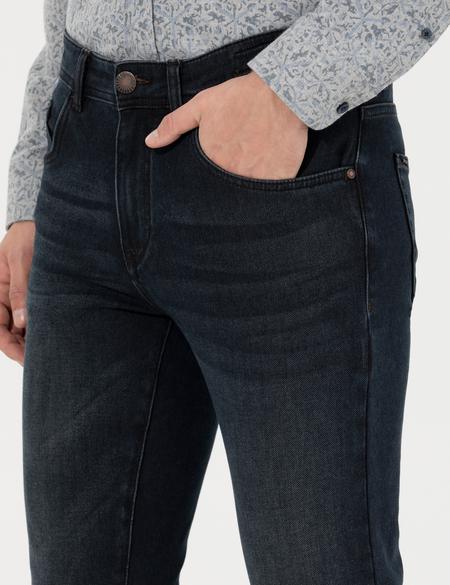 Lacivert Slim Fit Jean Pantolon - 50259651007