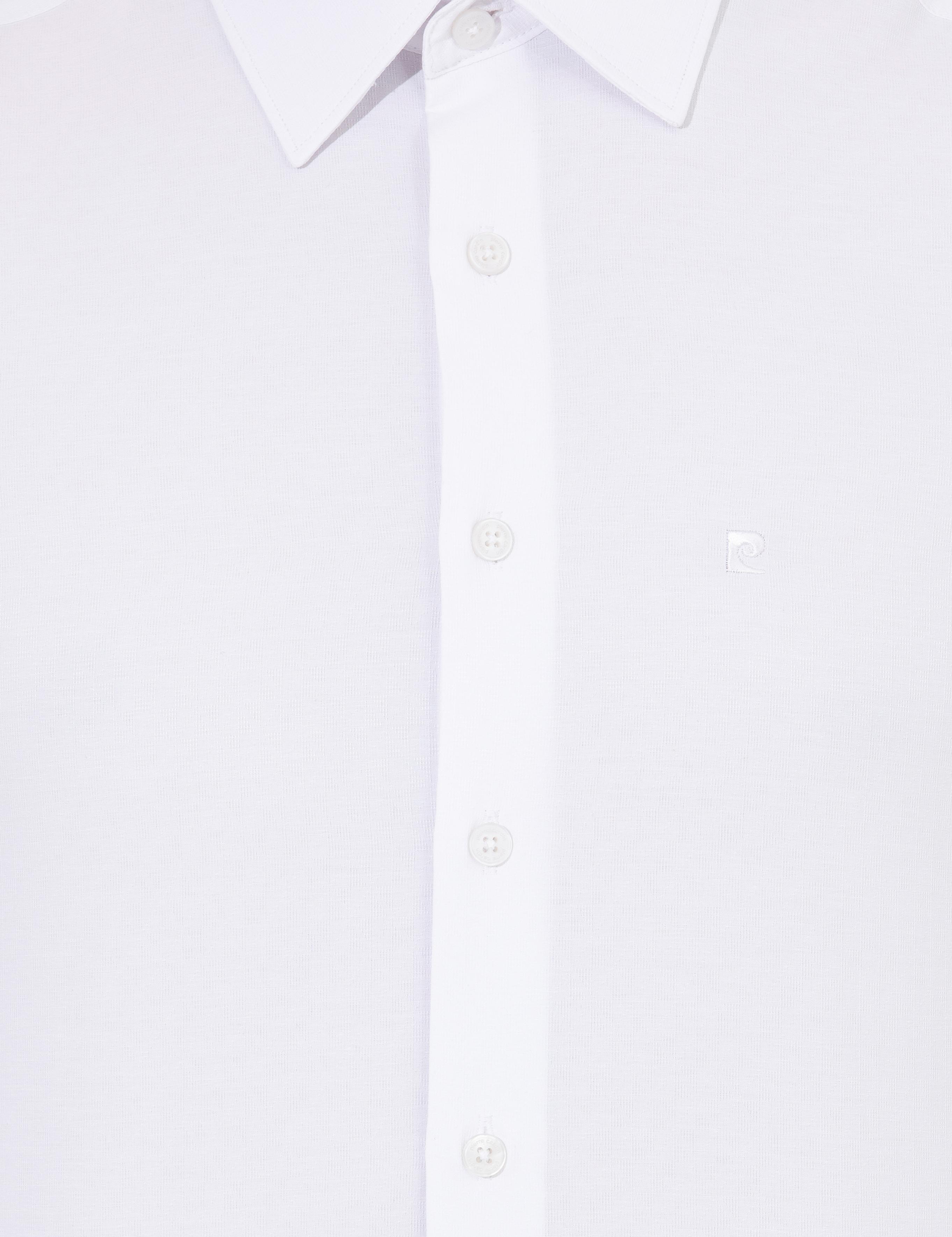 Beyaz Slim Fit Uzun Kollu Gömlek