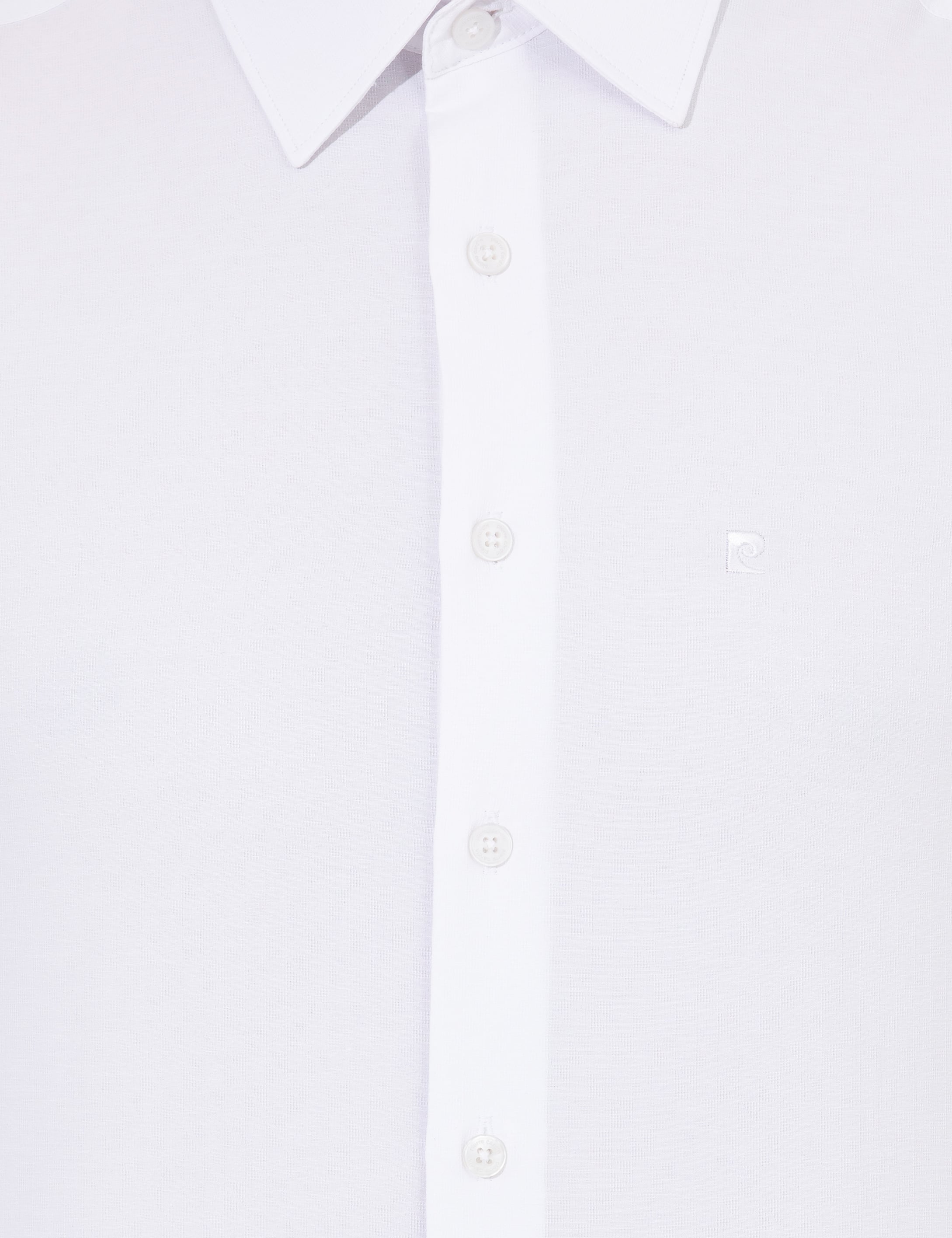 Beyaz Slim Fit Uzun Kollu Gömlek - Image 6