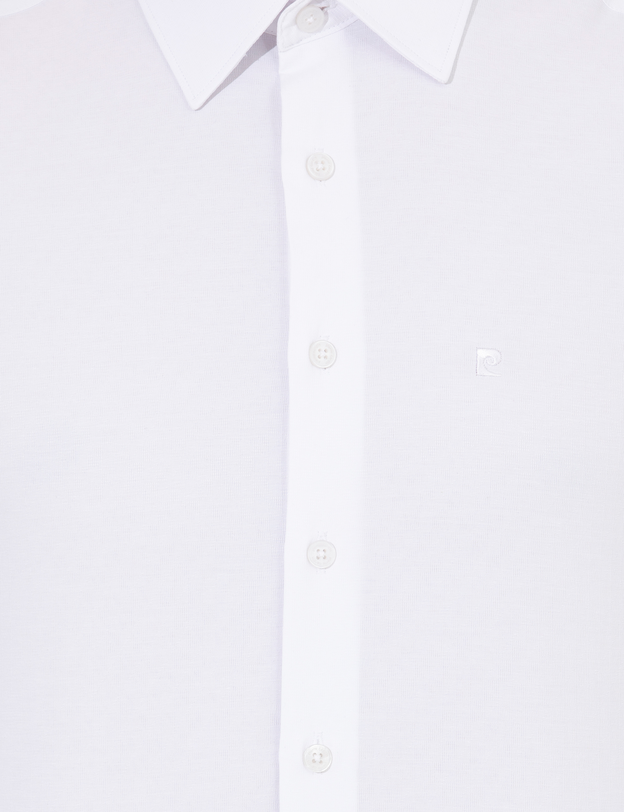 Beyaz Slim Fit Uzun Kollu Gömlek