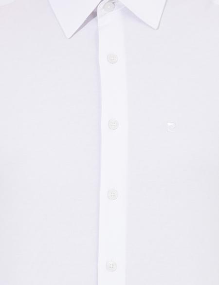 Beyaz Slim Fit Uzun Kollu Gömlek - 50259489005