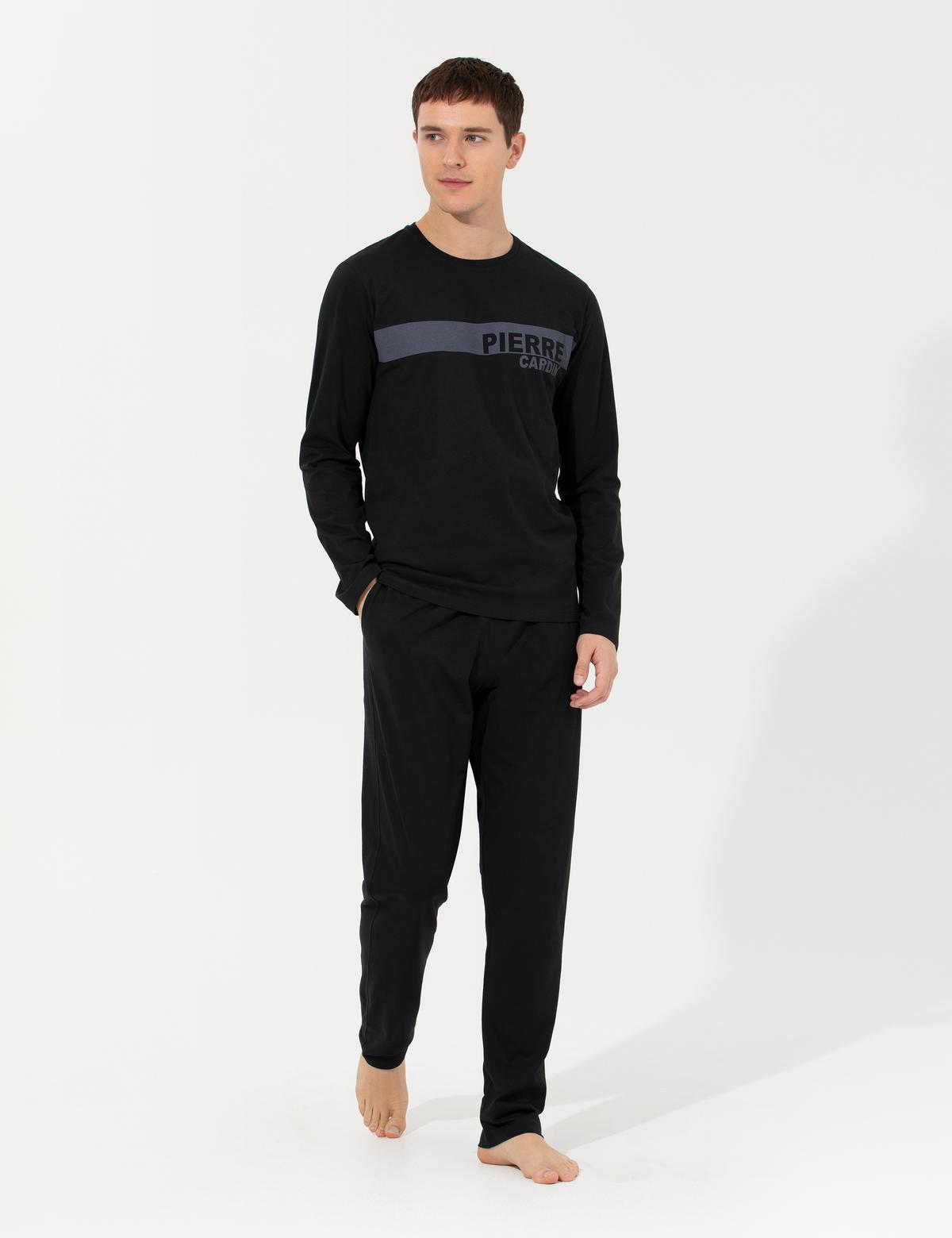 Siyah Pijama Takımı - 50268492004