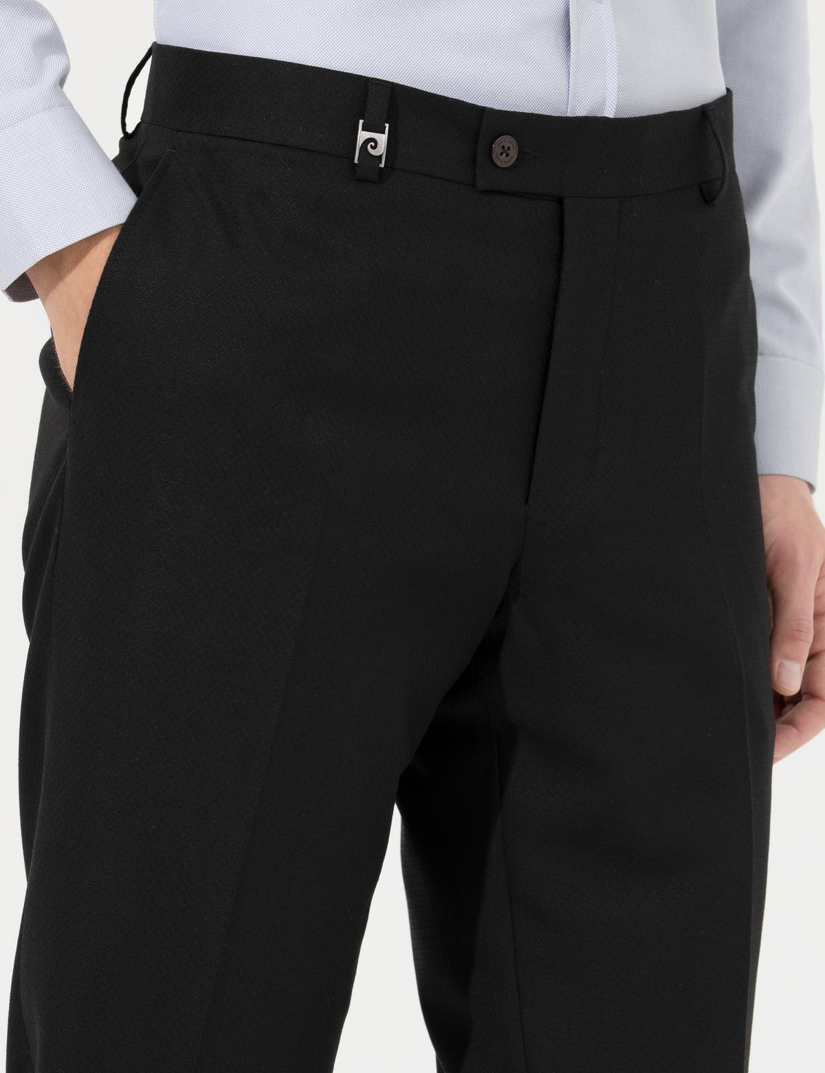 Siyah Ex. Slim Fit Kumaş Pantolon - 50260081018