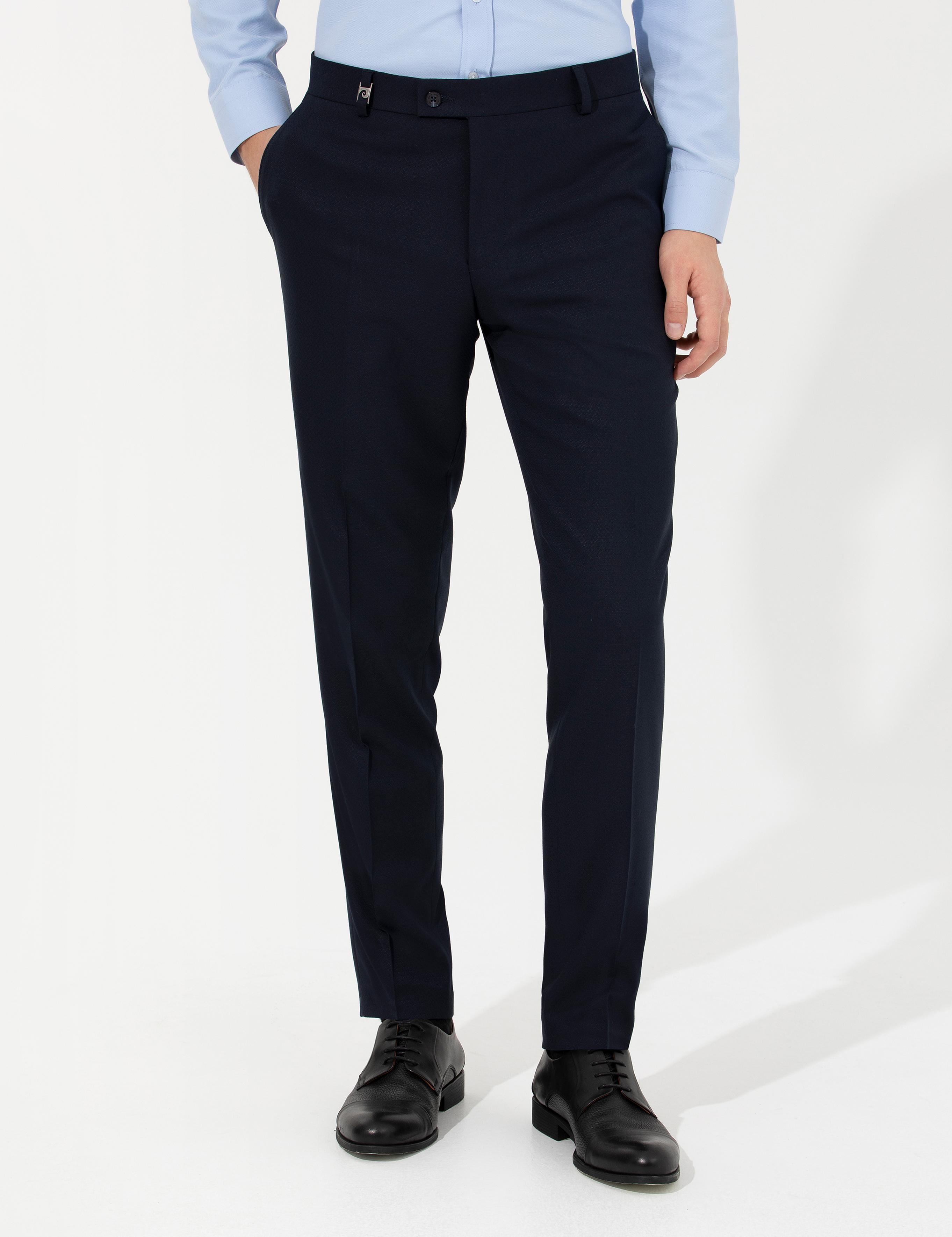 Lacivert Ex. Slim Fit Kumaş Pantolon