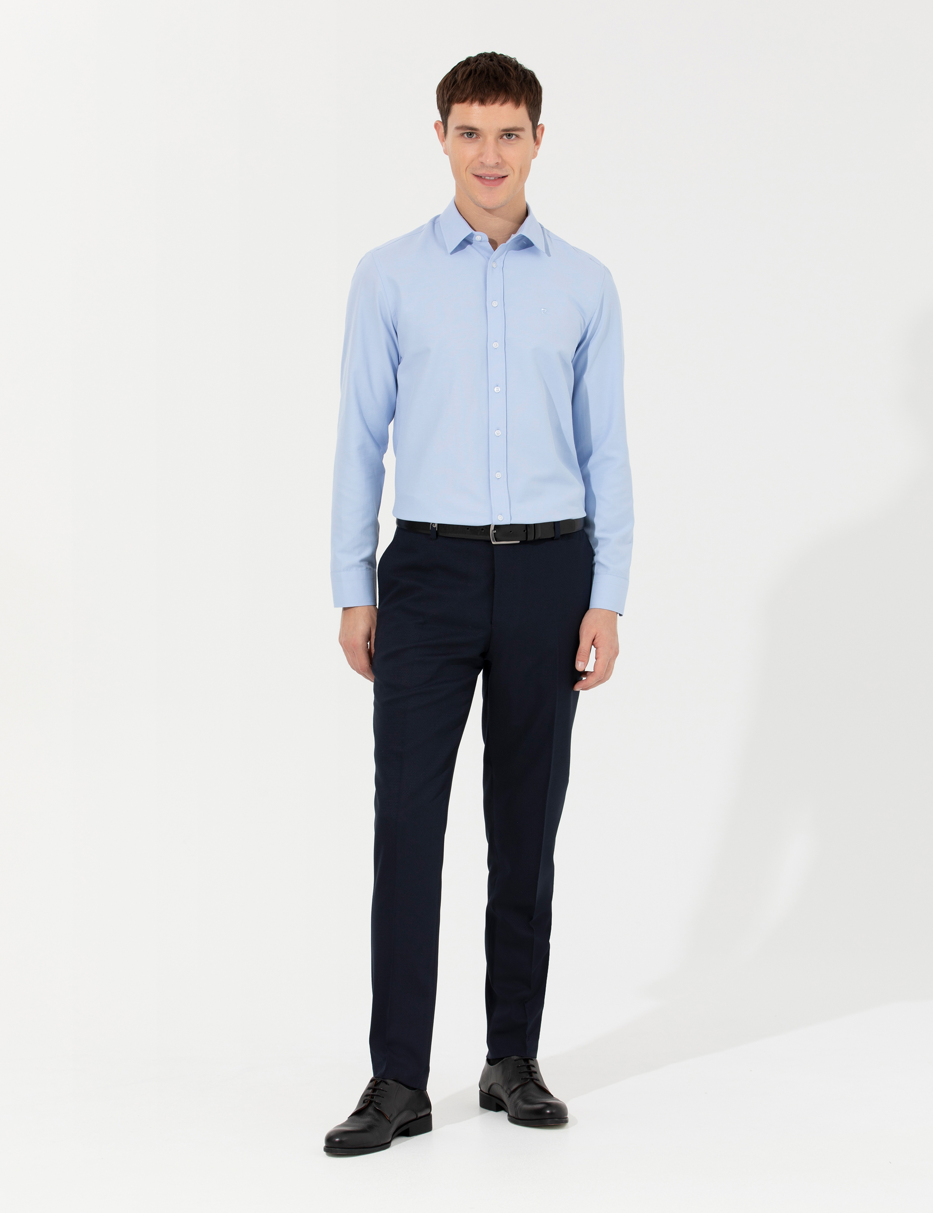 Lacivert Ex. Slim Fit Kumaş Pantolon - Image 1