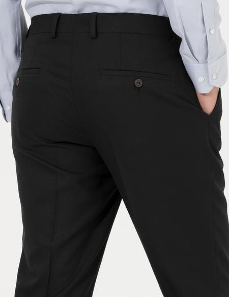 Siyah Ex. Slim Fit Kumaş Pantolon - 50260081018