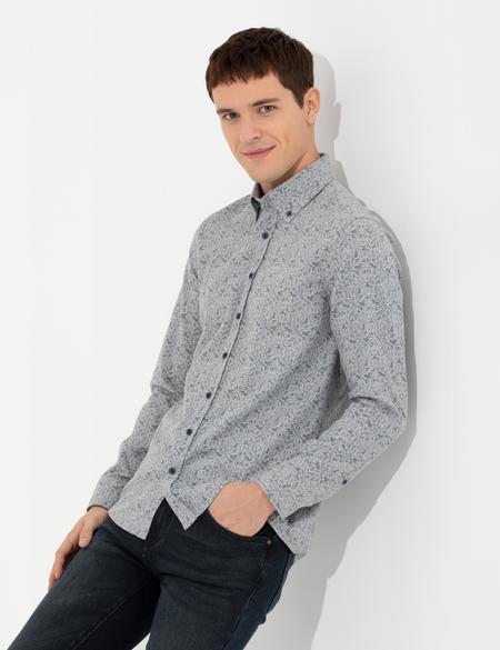 Mavi Slim Fit Uzun Kollu Gömlek - 50259533020