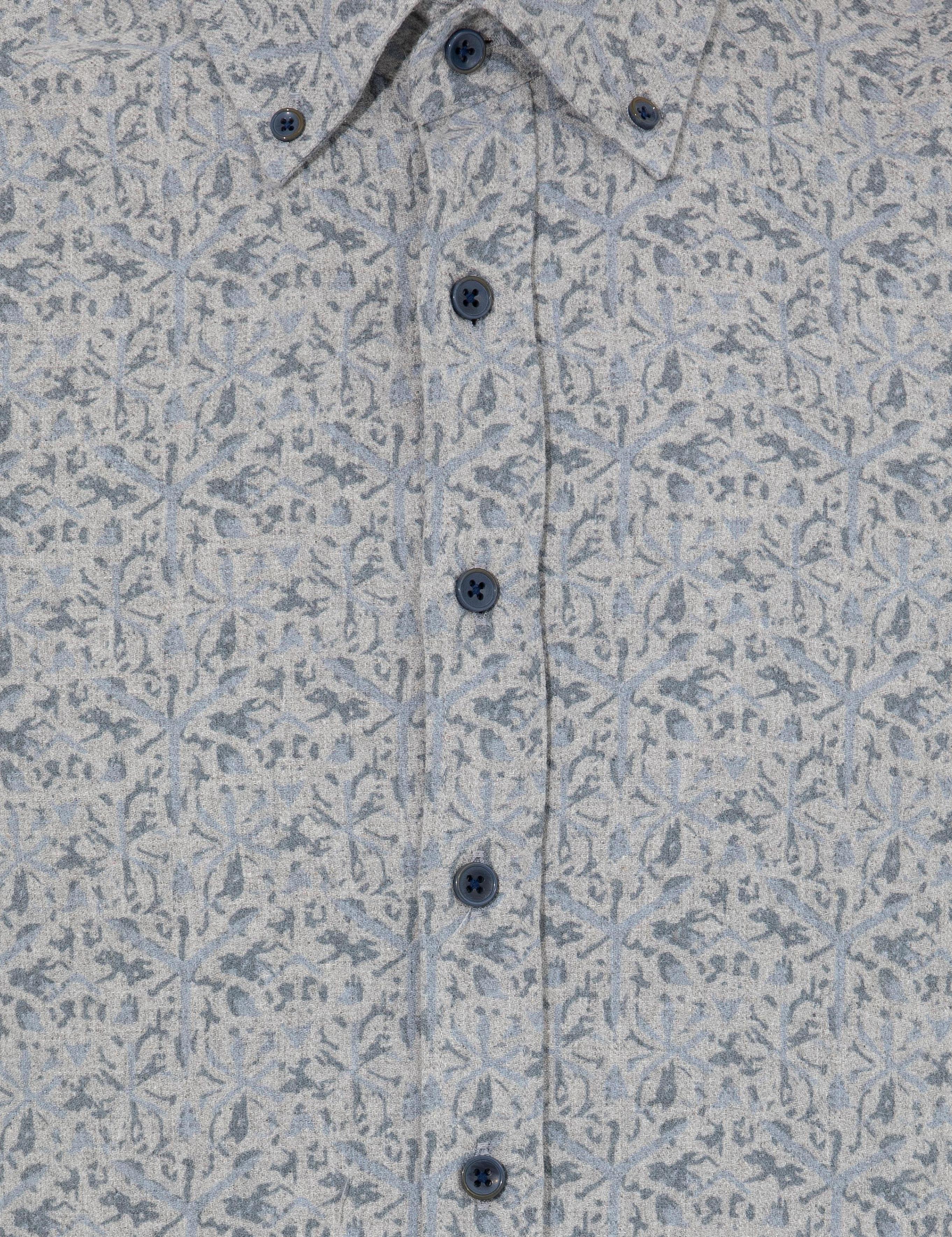 Mavi Slim Fit Uzun Kollu Gömlek