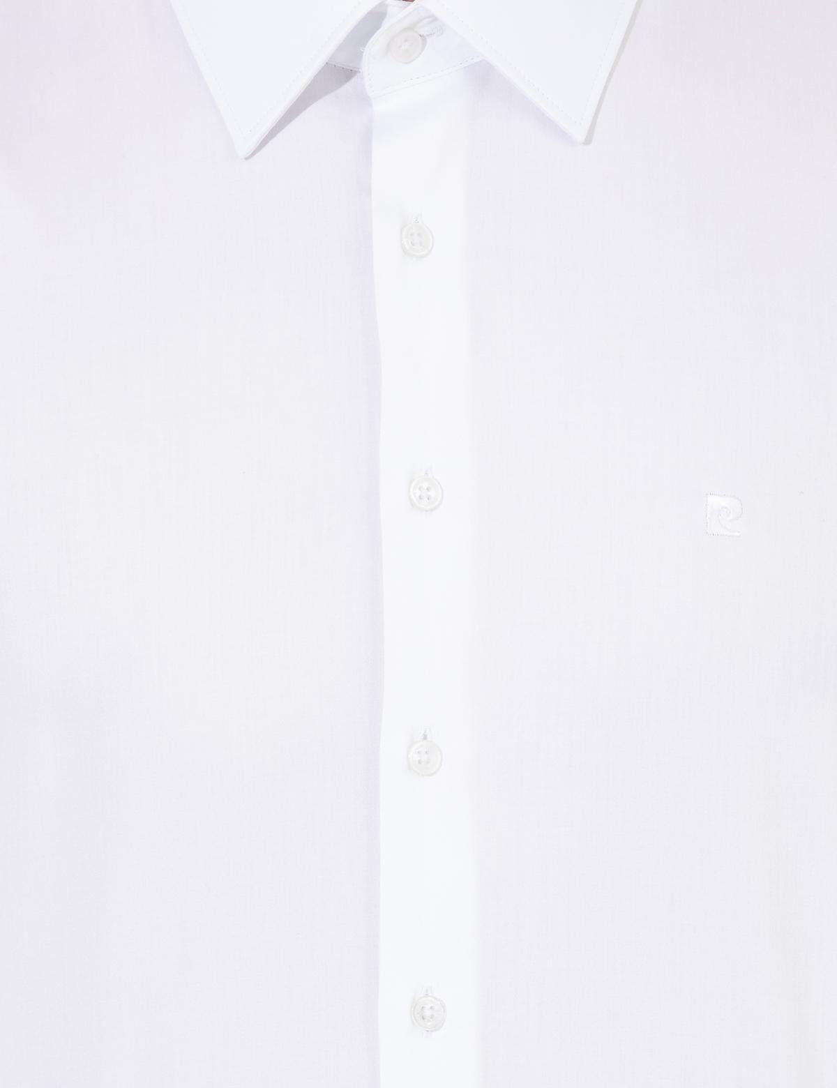 Beyaz Slim Fit Uzun Kollu Klasik Gömlek - 50256437021