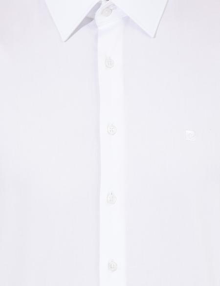 Beyaz Slim Fit Uzun Kollu Klasik Gömlek - 50256437021