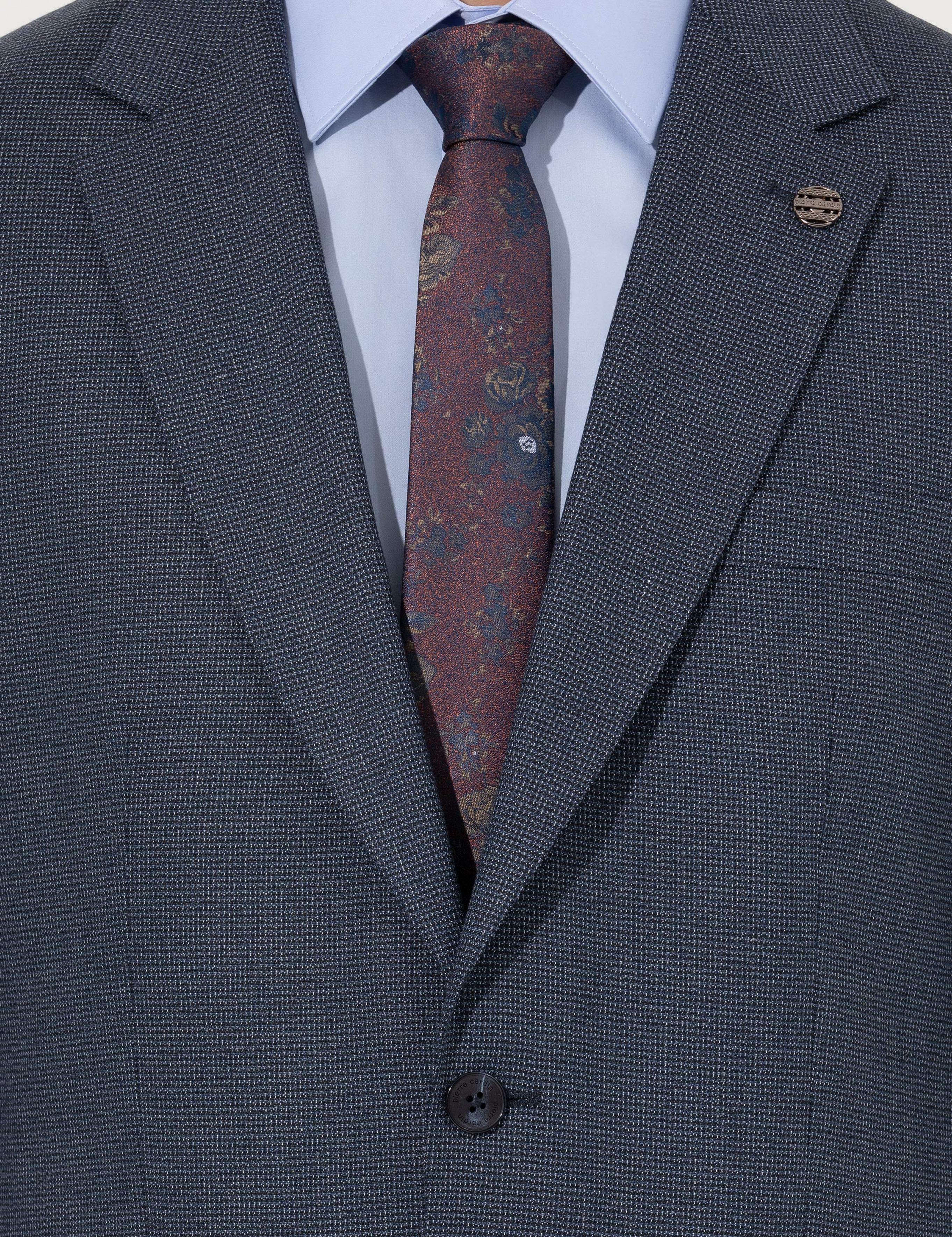 Lacivert Slim Fit Takım Elbise