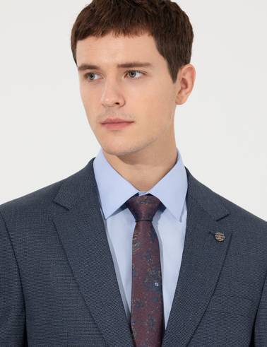 Lacivert Slim Fit Takım Elbise
