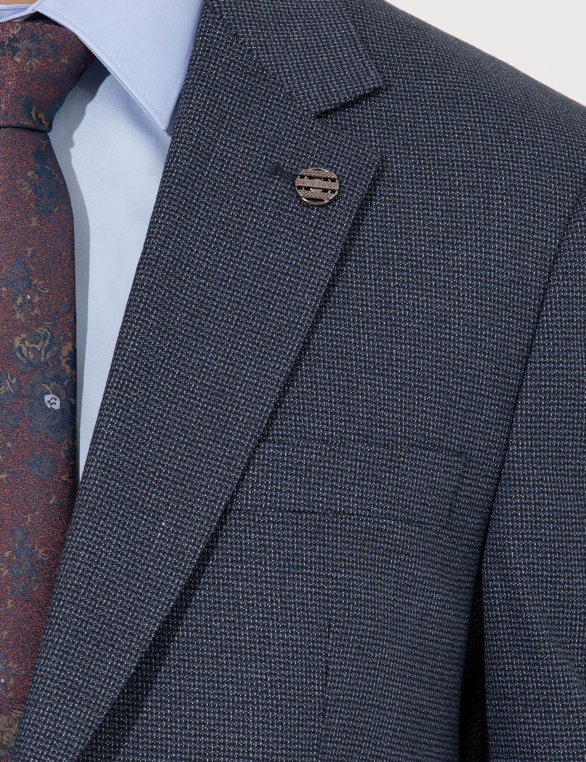 Lacivert Slim Fit Takım Elbise - 50256458041