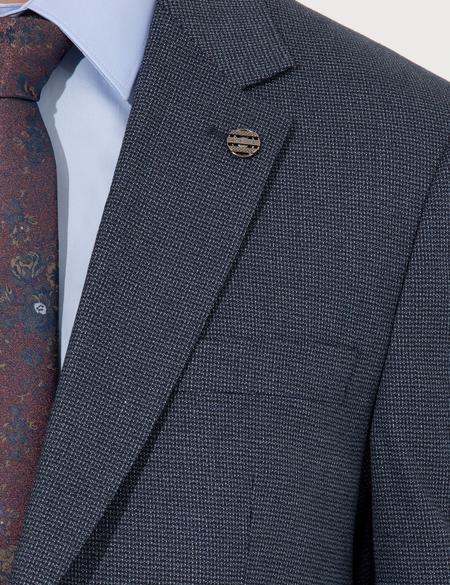 Lacivert Slim Fit Takım Elbise - 50256458041
