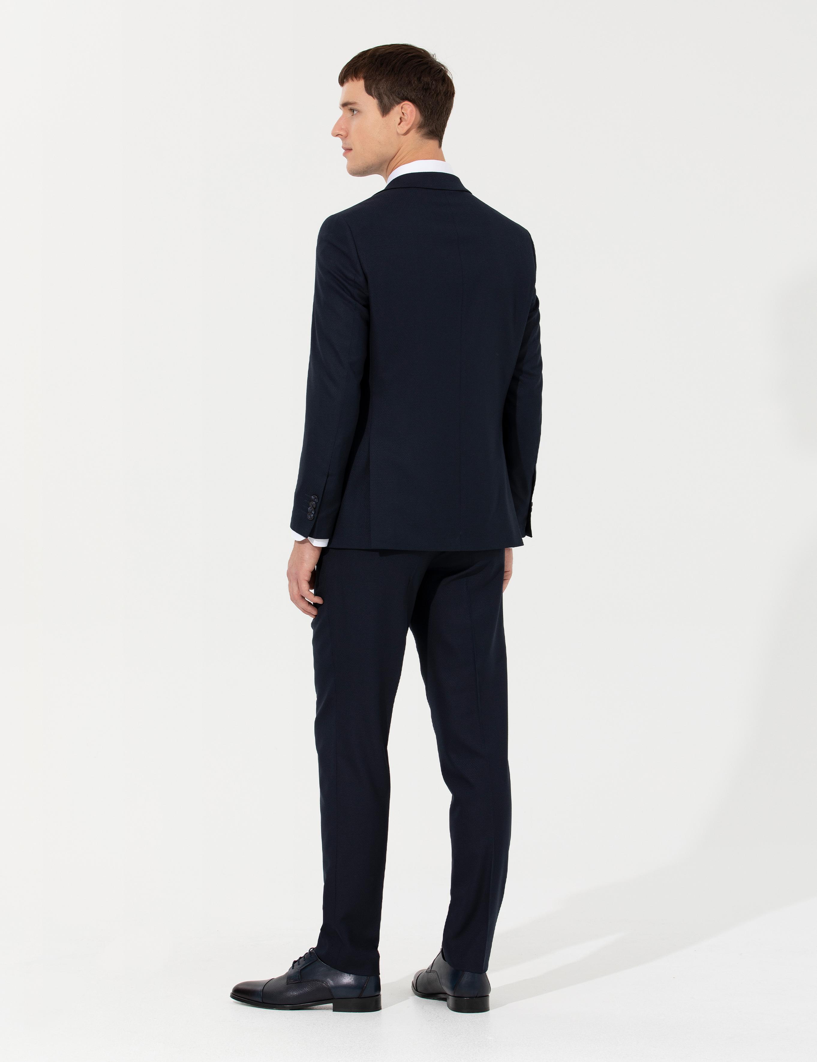Lacivert Ex. Slim Fit Takım Elbise