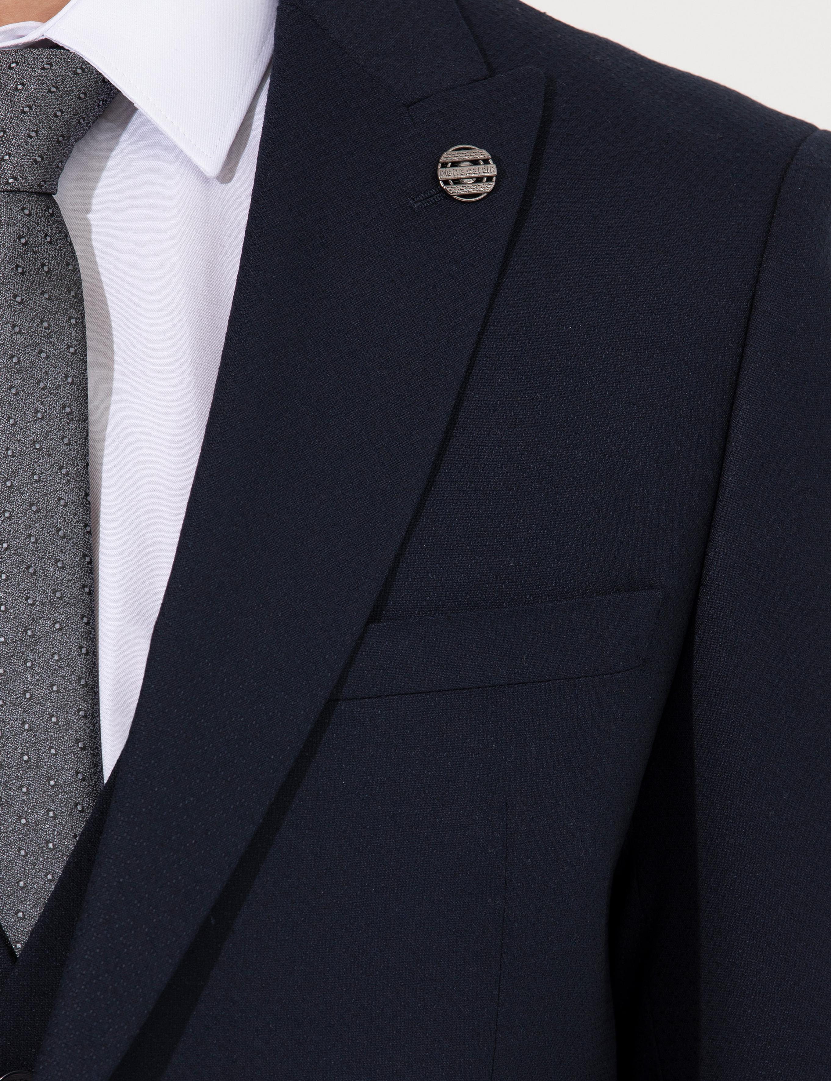Lacivert Ex. Slim Fit Takım Elbise