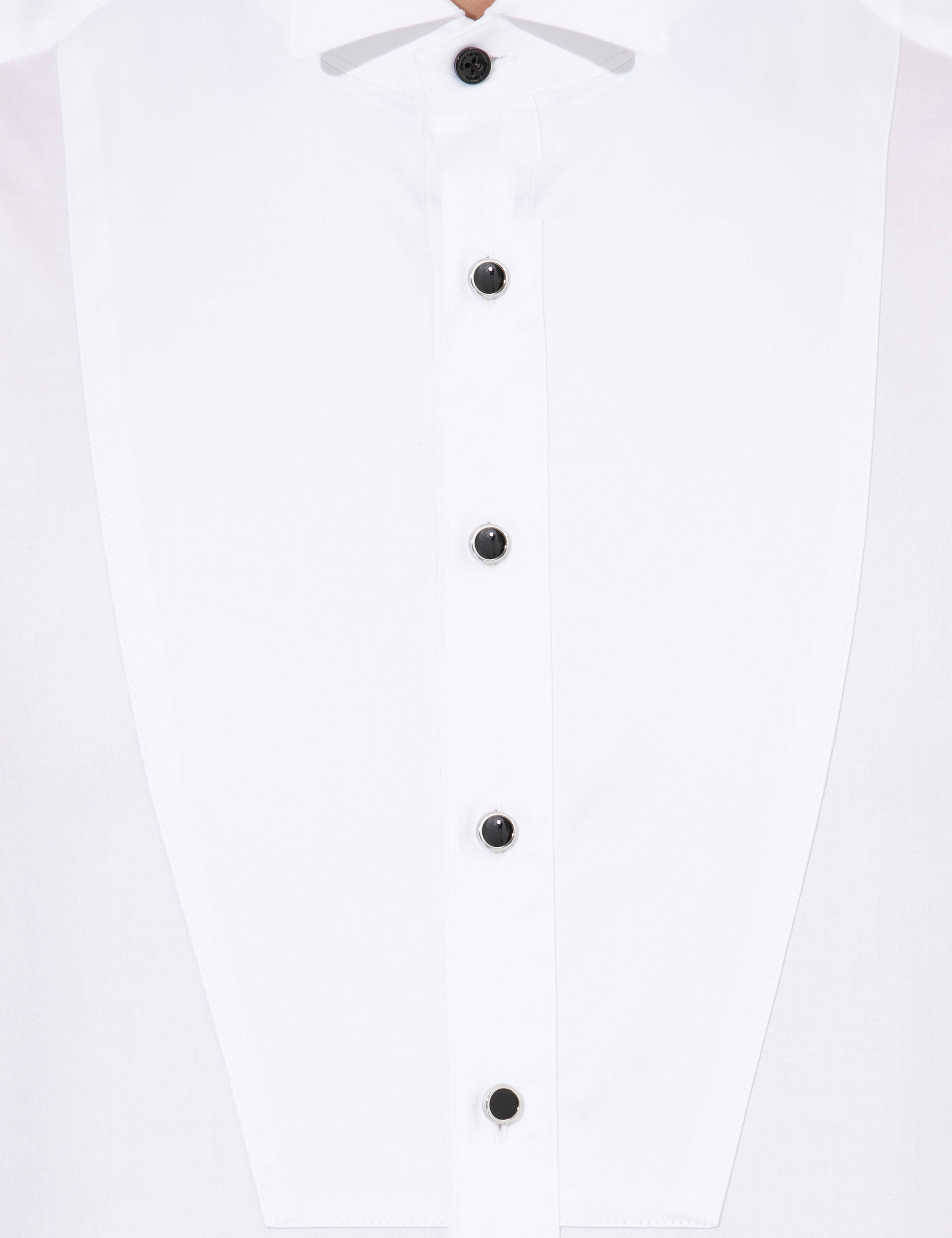 Beyaz Ex. Slim Fit Smokin Gömlek