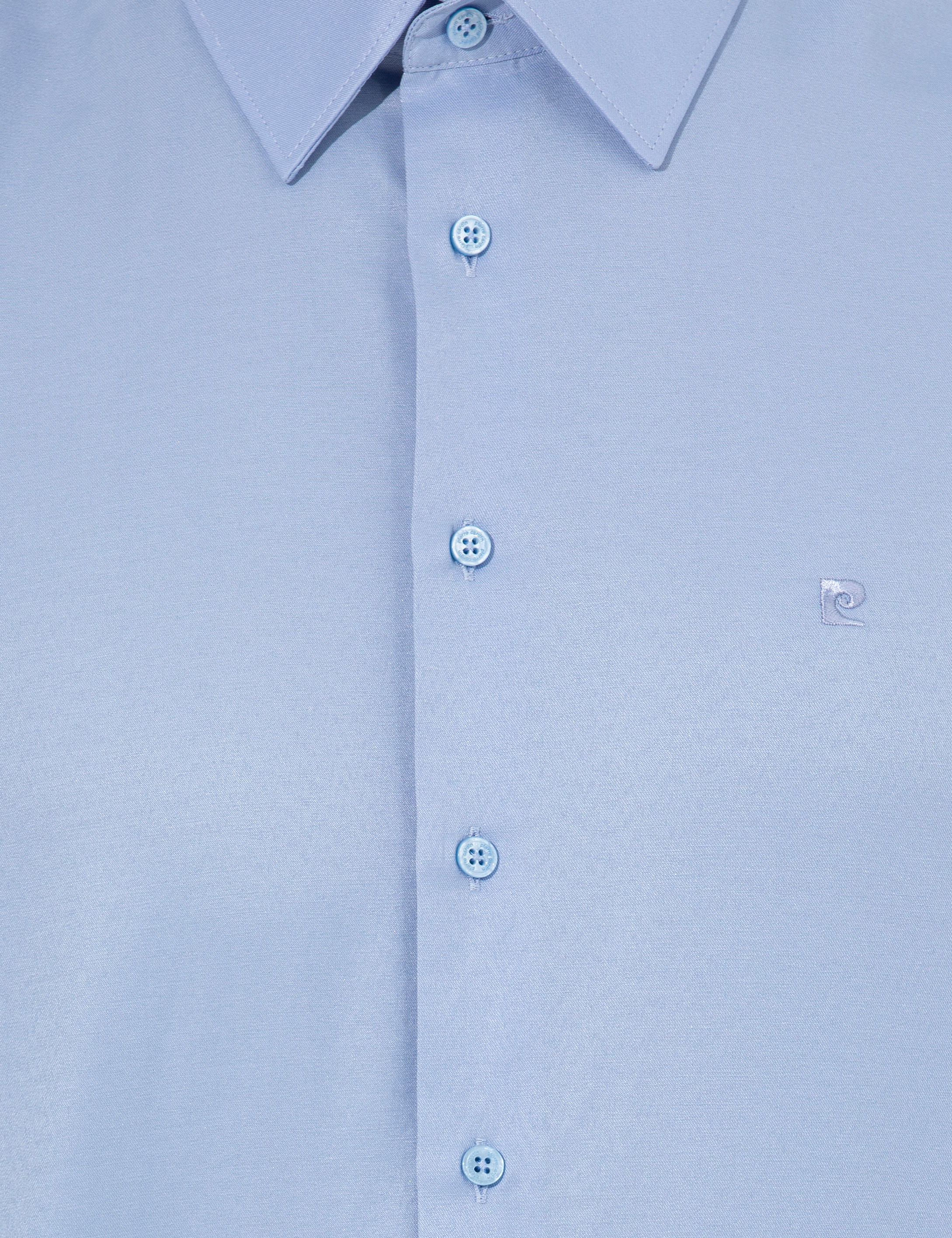 Mavi Slim Fit Uzun Kollu Basic Gömlek - Image 6
