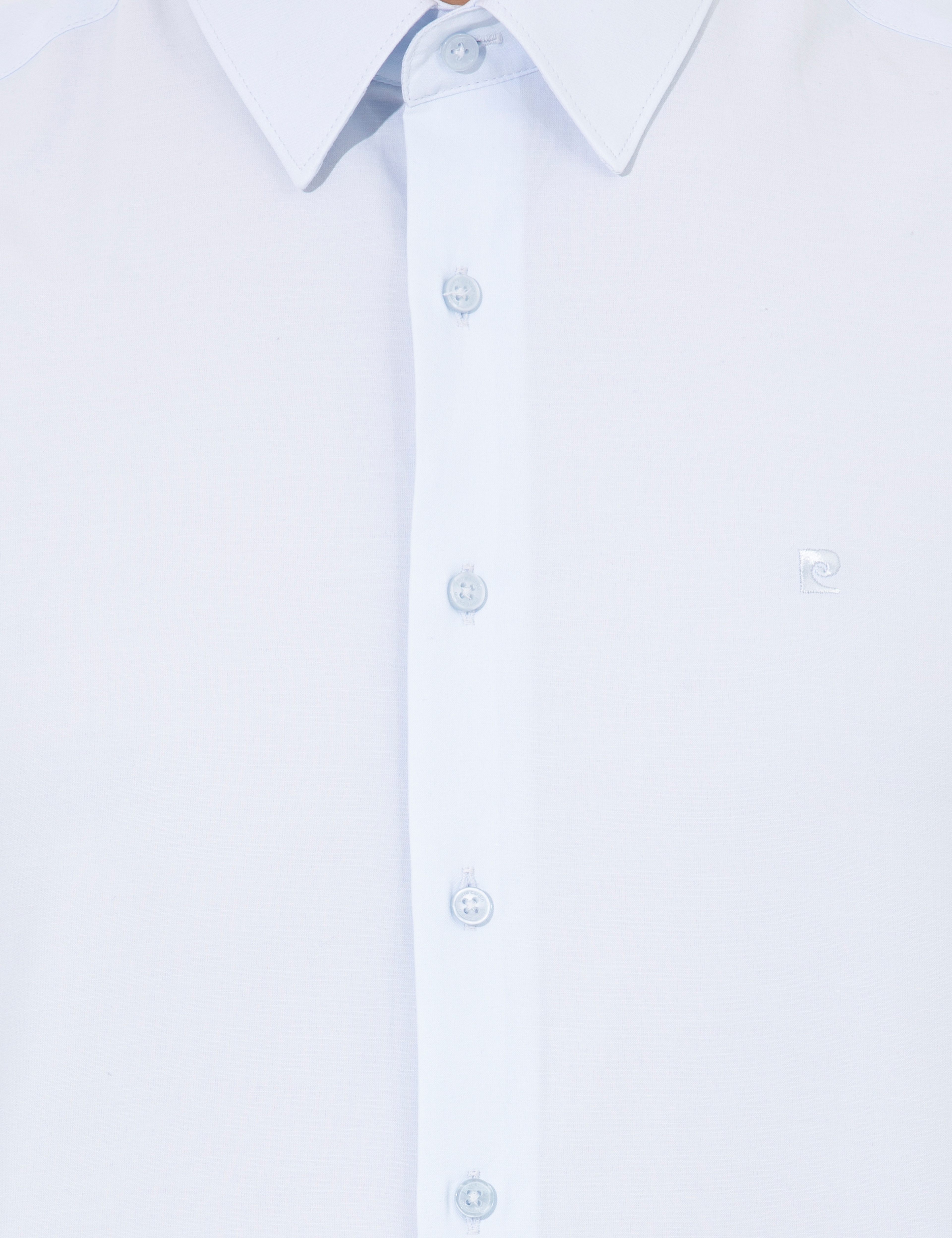Açık Mavi Slim Fit Uzun Kollu Basic Gömlek