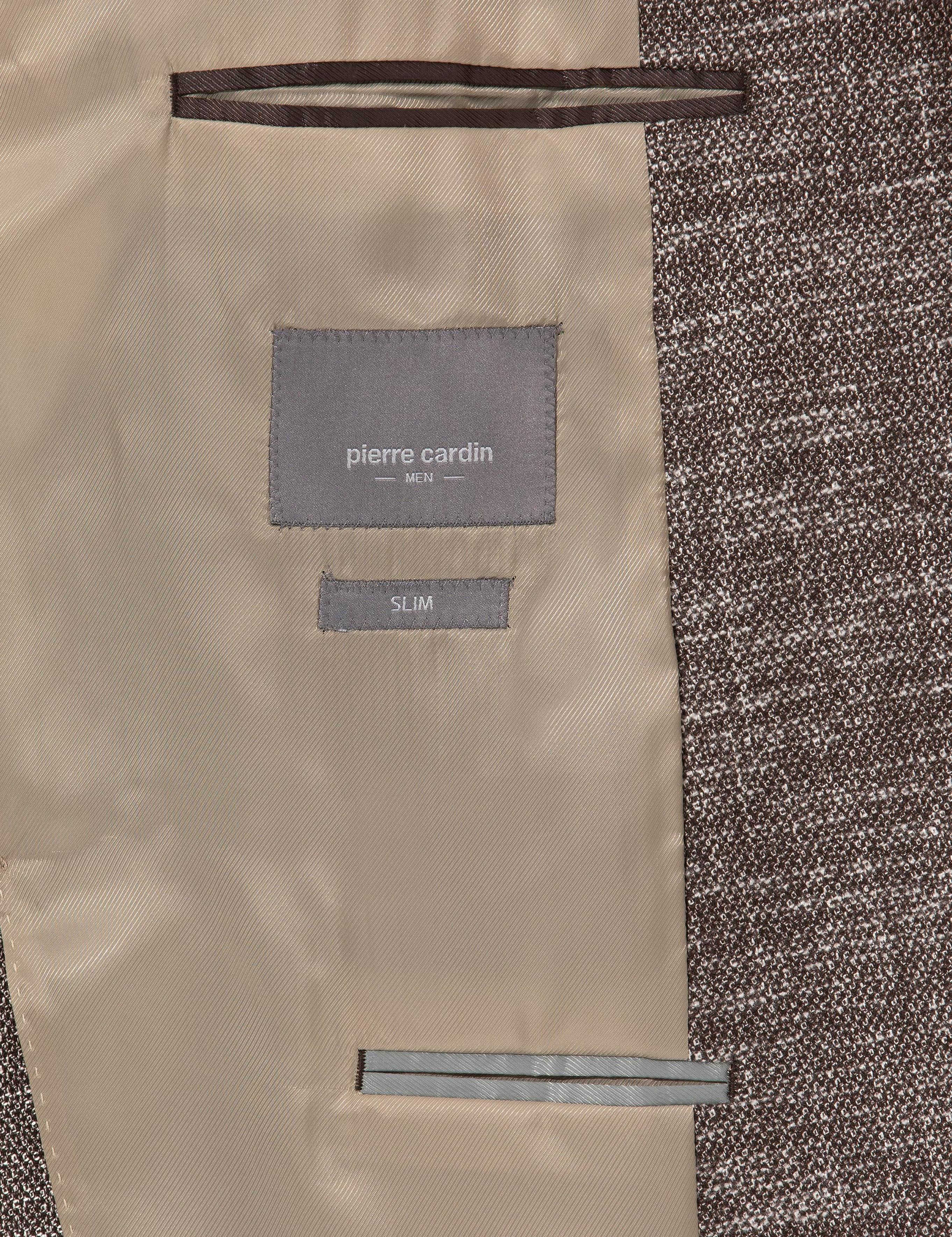 Kahverengi Slim Fit Ceket