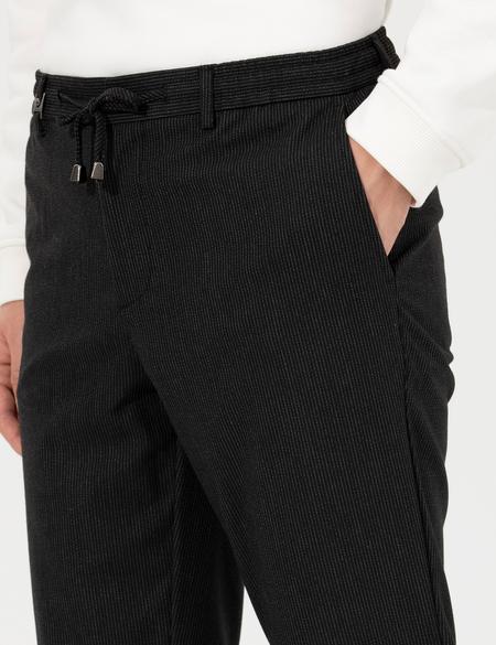 Siyah Slim Fit Kumaş Pantolon - 50257491015