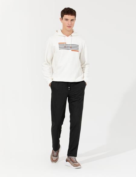 Siyah Slim Fit Kumaş Pantolon - 50257491015