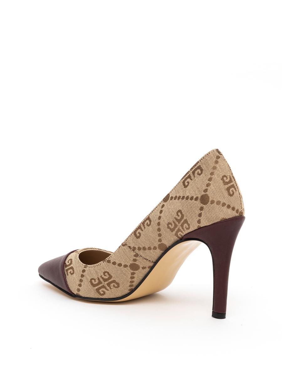 Bordo Topuklu Ayakkabı