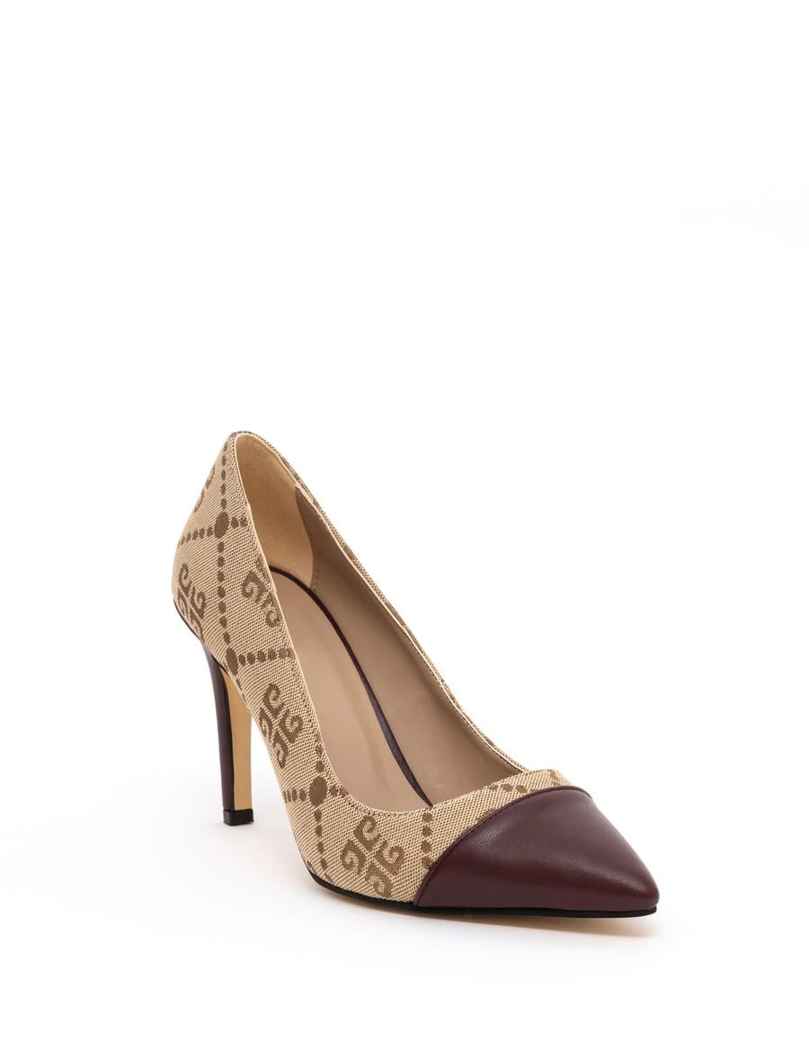 Bordo Topuklu Ayakkabı